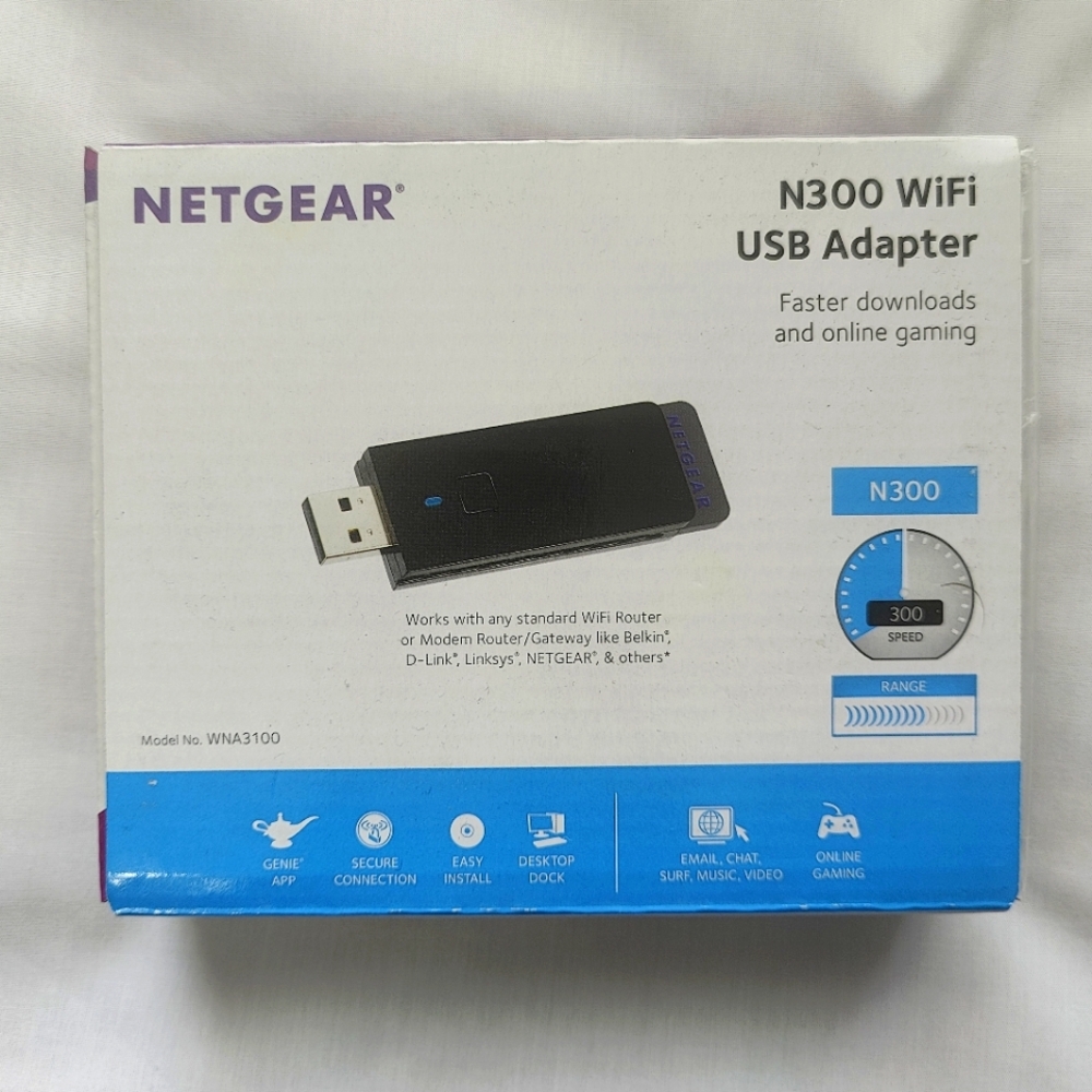 Netgear N300 WiFi USB Adapter